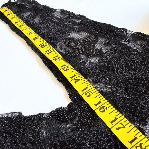 Pretty Cropped Beaded Bolero/Jacket/Cardigan - Picture 11 of 11